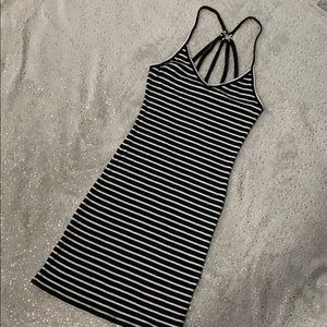 Stripped summer dress